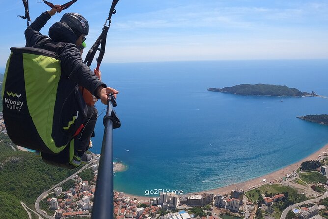 Sky adventure: Ultimate Paragliding Experience in Budva - The End of the Flight and Return to the Meeting Point