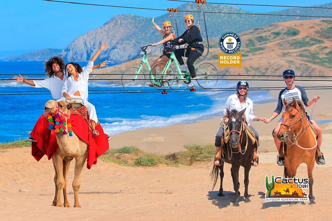 Sky Bike Free Camel Ride and Horseback Riding - Exciting Adventure in Cabo: Sky Bike, Camel Ride, and Horseback Tours for $175