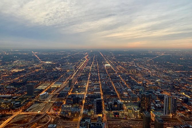 Skydeck Chicago Pie in the Sky Dining Experience - Accessing the Skydeck After Dark