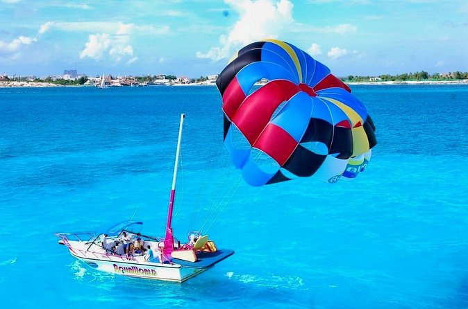 Skyrider Parasailing from Playa Mujeres, Cancún - Equipment and Included Items