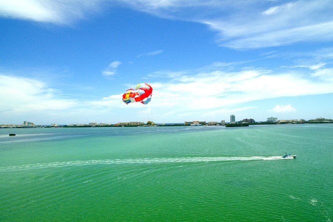 Skyrider Parasailing Tour with Panoramic View of Cancun - Convenient meeting point at Aquaworld in Cancun