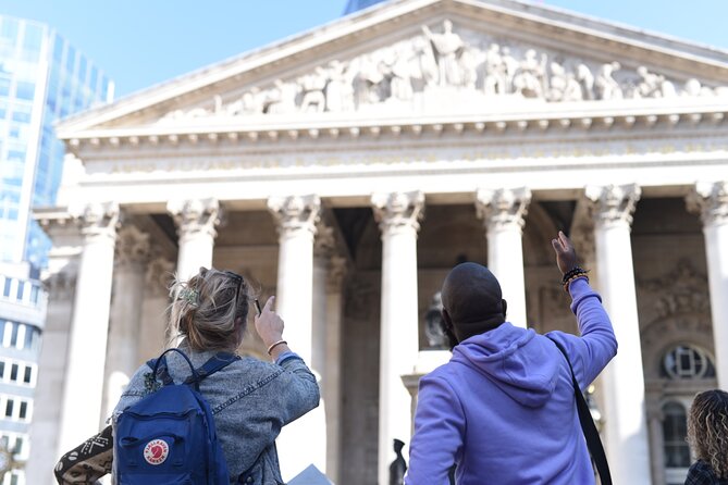 Slave Trade Money Trail Tour in the City of London - The Starting Point at The Royal Exchange