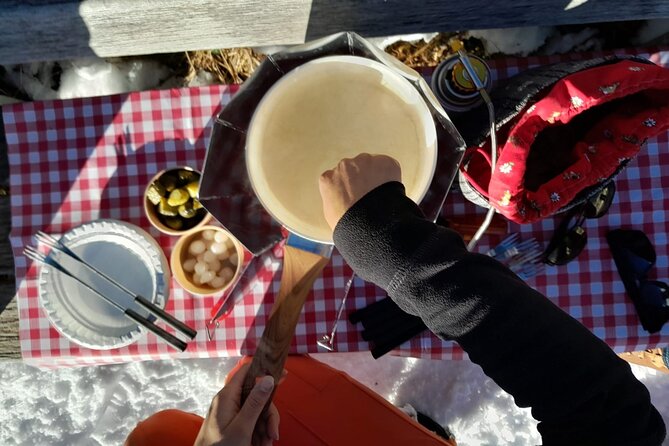 Sledding Cheese Fondue, Chocolate - The Sled Run and Mountain Views