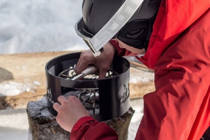 Sledding Cheese Fondue, Chocolate - The Cheese Fondue Experience at a Secret Spot