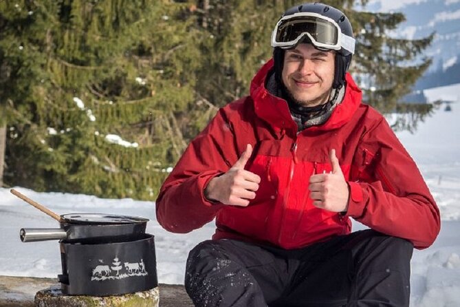 Sledding Cheese Fondue, Chocolate - Return and Flexibility at the End of the Tour