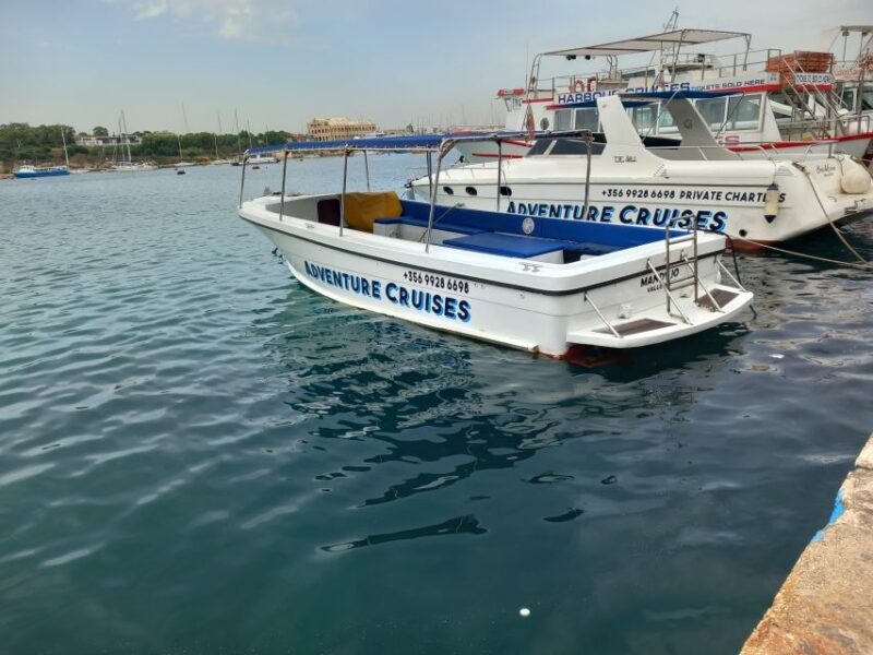 Sliema: Boat Trip to Comino Blue Lagoon, Gozo, and Caves - The Experience of a Small Group Tour with Captain Tony
