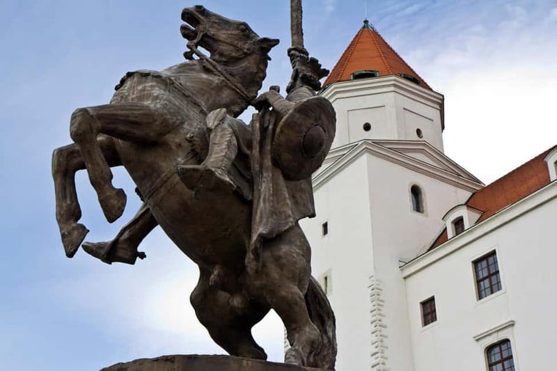 Slovak National Museum with Bratislava Castle Private Tour - Exploring Bratislava Castle’s Scenic Grounds