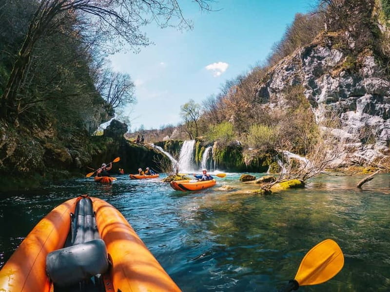 Slunj: River and Waterfalls Kayaking on Mrenica river - Suitable for Families and Children