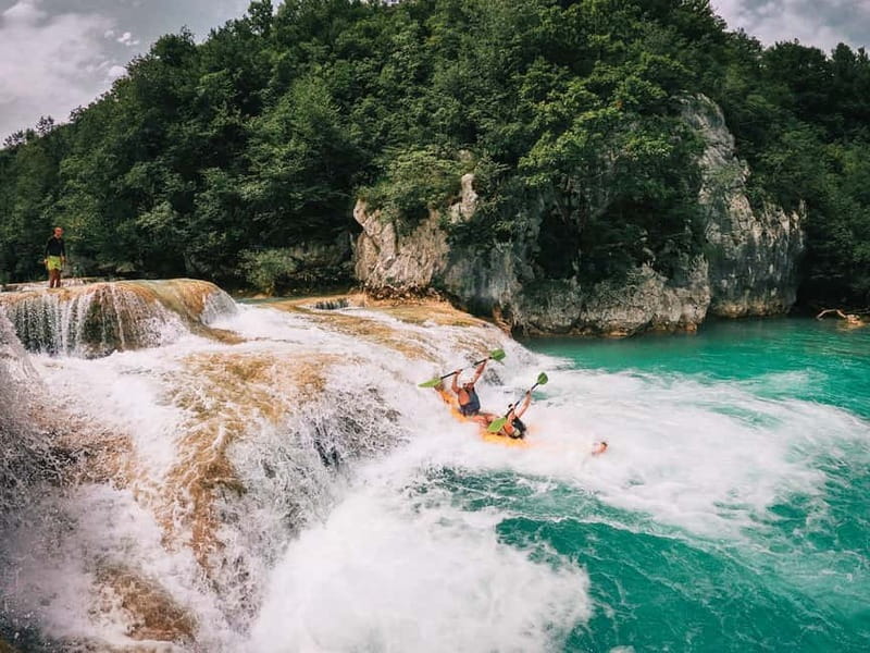 Slunj: River and Waterfalls Kayaking on Mrenica river - Comparing to Other Water Adventures in Croatia