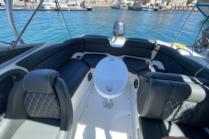 Small boat rental in cabo - Yamaha 28ft. - The Drinks and Snacks: What’s Included