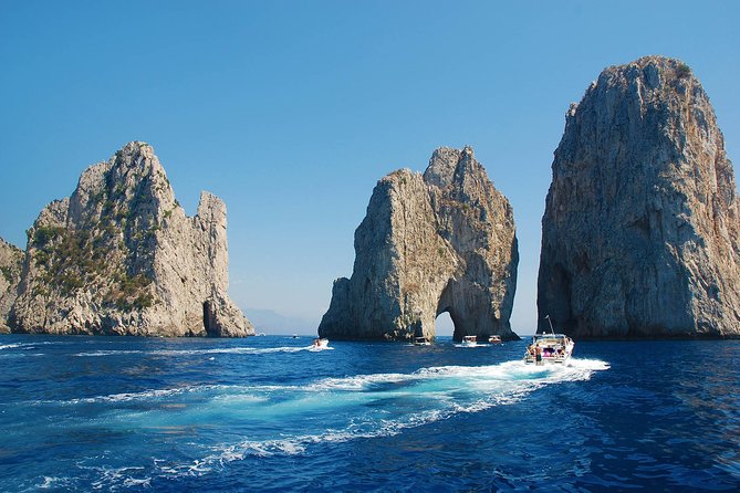 Small Group Boat Tour to Sorrento Coast, Capri & Blue Grotto - Swimming, Snorkeling, and Water Activities