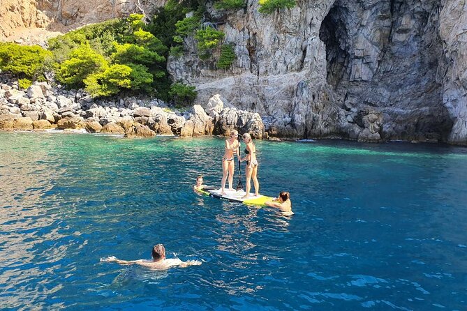 Small group by premium yacht to Elaphite - Relaxing at Sunj Beach on Lopud Island