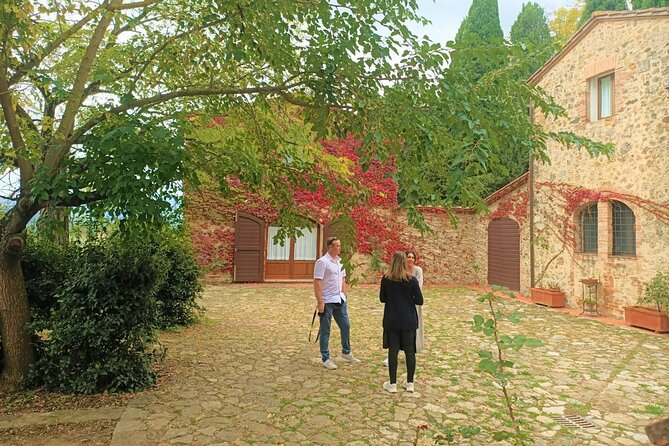 Small group Chianti, Montalcino & Monteriggioni castle from Siena - Wine Tasting: Four Chianti Classico Wines Paired with Local Food