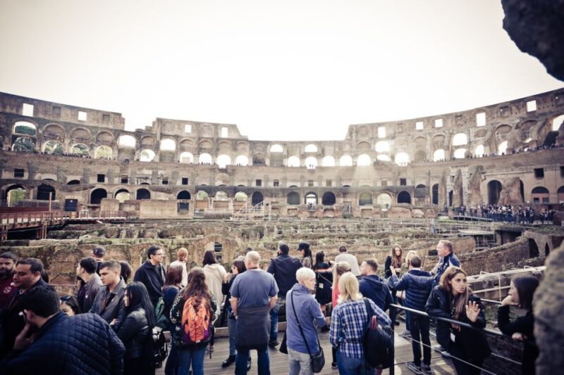 Small-group Colosseum, Forum and Palatine Guided Tour - Ascending Palatine Hill for Legends and Views