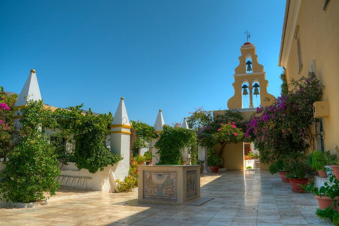 Small Group Corfu Town & Island Sightseeing Tour - Visiting Palaiokastritsa’s Crystal Waters and Monastery