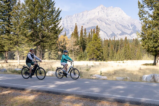 Small Group E-Bike Tour the Banff Local Explorer - Riding Around the Banff Springs Golf Course