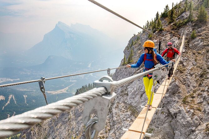 Small-Group Guided Via Ferrata Climbing with Banff's Best Views - Accessing Banff’s Best Views via the Chairlift