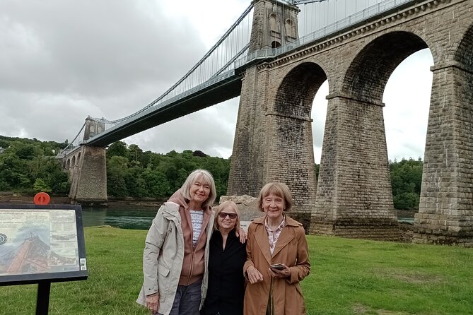 Small-Group Holyhead Shore Excursion Anglesey Highlights Tour - Taking in the Views from Menai Suspension Bridge
