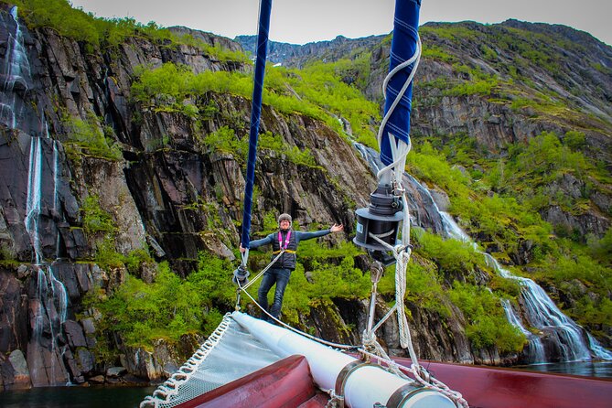 Small Group Luxury Cruise to Trollfjord on a 33m Classic Yacht - Returning to Svolvaer and Disembarkation