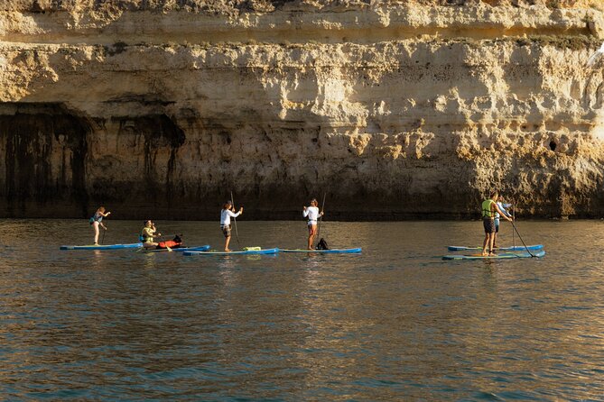 Small Group Paddleboard Experience in Benagil Cave with 4K Photos - Visiting Praia da Marinha and the Famous Arches