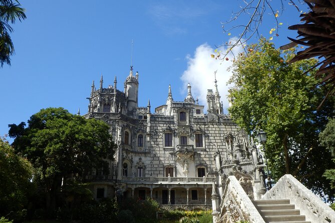 Small Group Pena Palace, Sintra, Regaleira and Cascais - Capturing Gothic Grandeur at Quinta da Regaleira