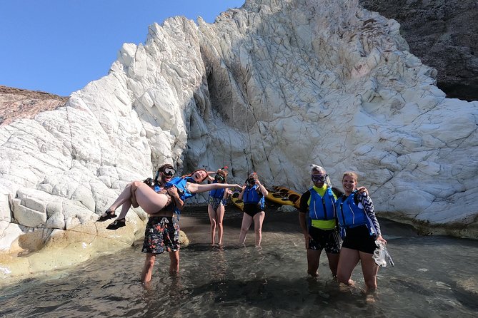 Small-Group Santorini Sea Caves Kayak Trip with Snorkeling & Picnic - Gear, Safety, and Comfort on the Tour