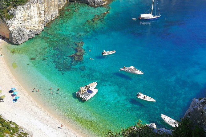 Small Group Speedboat Adventure Trip to Grama Bay - Visiting the Blue Cave and Virgin Beaches