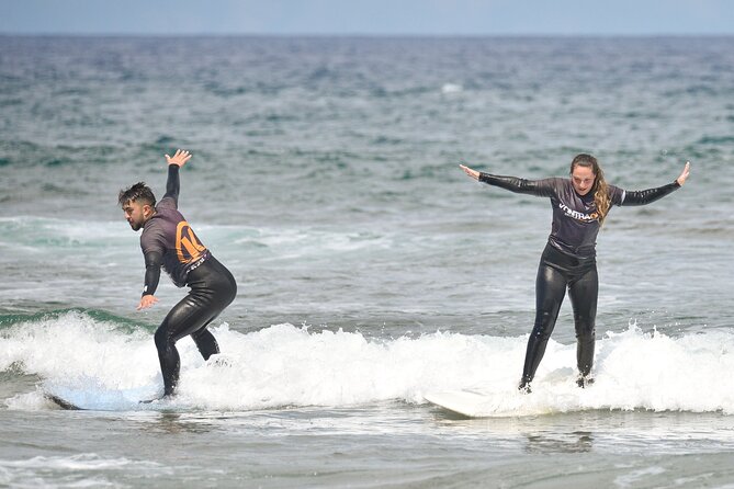 small group surf lesson in Playa de las Américas,Tenerife - Discover Your Surfing Skills in Playa de las Américas, Tenerife