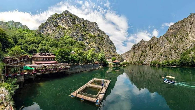 Small Group Tour; Best of North Macedonia in Eight Days - St. Naum Monastery and the Scenic Drive Through Galichitsa Park