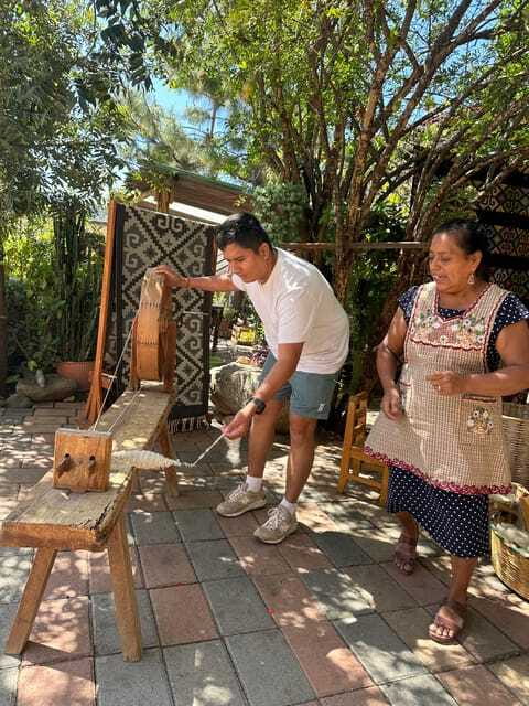 Small group tour: Hierve el Agua, Mezcal, Textiles, and the Tule tree - Experience Traditional Zapotec Textile Craftsmanship