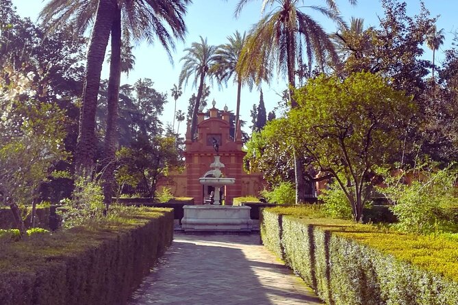 Small Group Tour of the Royal Alcazar of Seville - The End of the Tour at the Alcázar Gardens