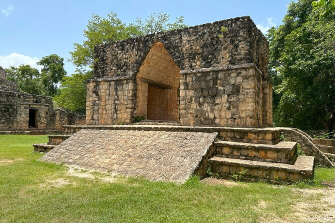 Small Group Tour to Chichen Itza, Cenote and Ekbalam from Cancun - Refreshing Swim in Cenote Hubiku