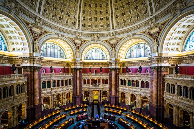 Small Guided Tour Inside the Capitol and Library of Congress - The Supreme Court’s Columns and Friezes