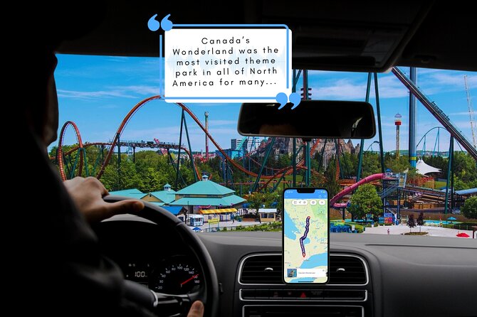 Smartphone Audio Driving Tour between Huntsville & Toronto - Key Points