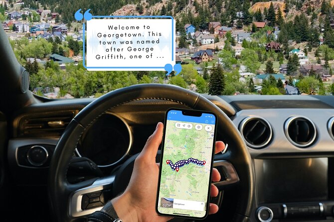 Smartphone Driving Tour between Denver & Vail / Breckenridge - Key Points