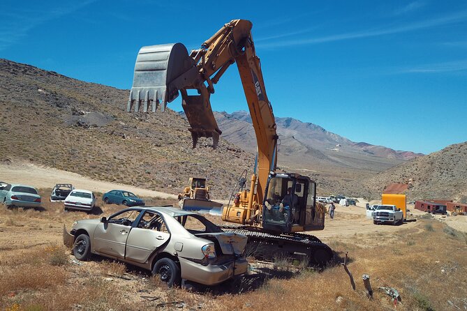 Smash and Grab at Adrenaline Mountain - The Experience at Adrenaline Mountain: More Than Just Car Crushing