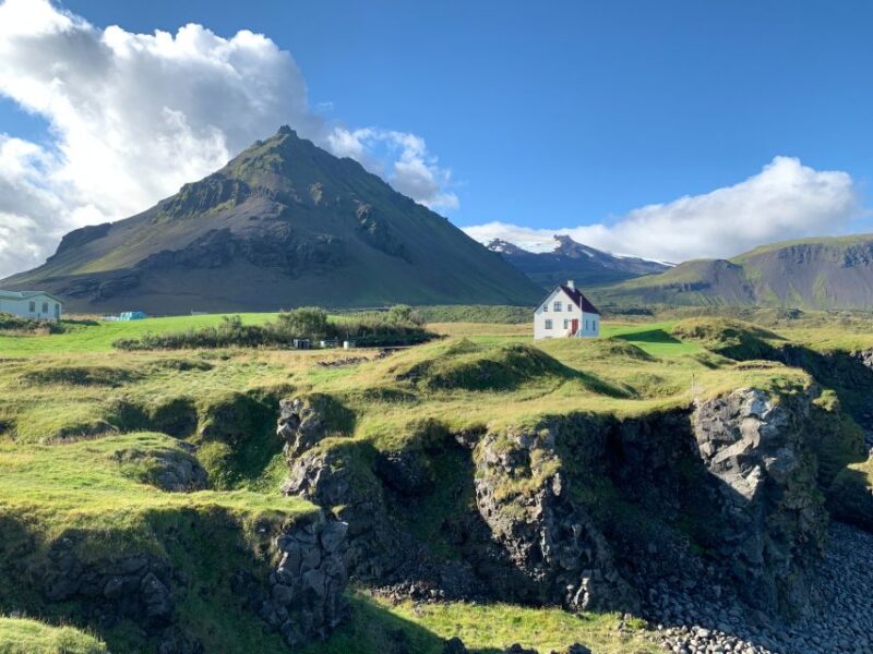 Snæfellsnes, private Super Jeep - The Coastal Village of Arnarstapi and Scenic Walks