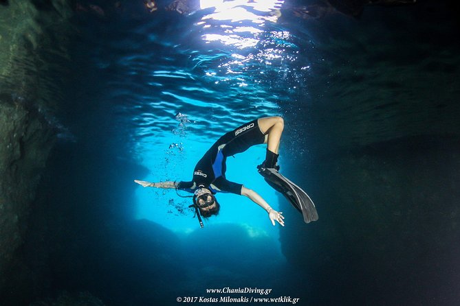 Snorkeling and Boat trip in Crete with free certification! - Exploring the Marine Spots: From Crystalline Caves to Shipwrecks