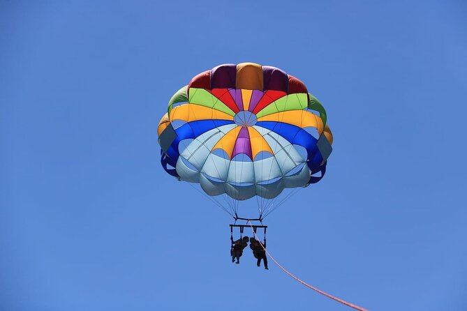 Snorkeling and Parasailing Over the Sea - ''Do It All'' Package - Starting Point: Punta Sam and the Parasail Experience