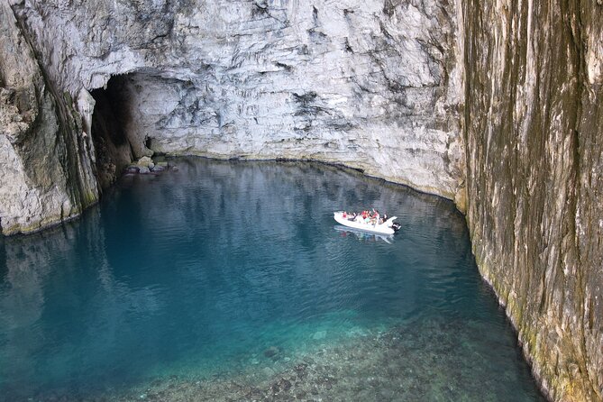 Snorkeling Experience Haxhi Aliu Cave & Ionian Cliffs - Starting Point at Hotel Bologna in Vlore
