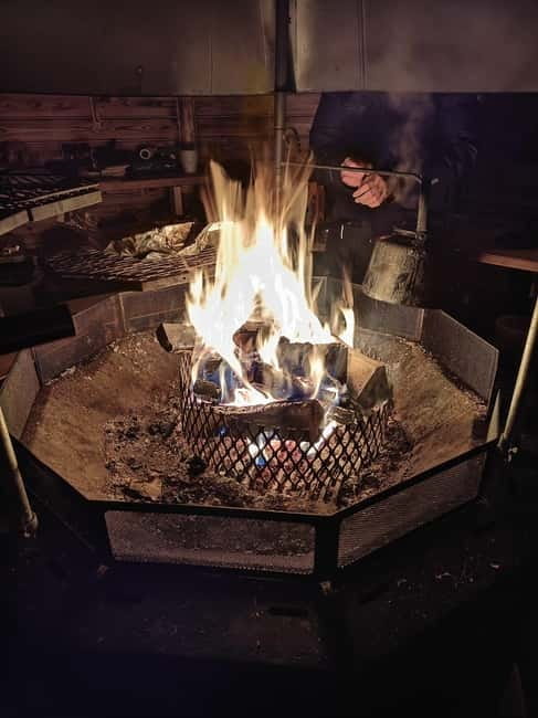 Snow Activities and reindeer feeding in nature - Snow Sledding and Family Fun on Gentle Slopes