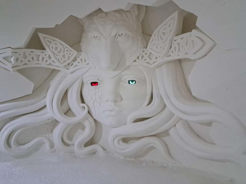 Snow Village Visit by Snowmobile Safari from Ylläsjärvi - Discover the Snow Village and Snowmobile Adventure from Ylläsjärvi