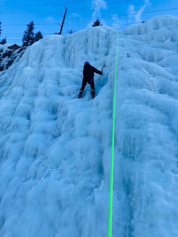 Snowmobile Access Ice Climbing Adventure from Seward - Key Points