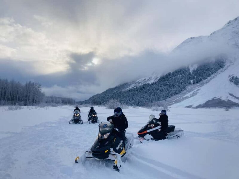 Snowmobile Access Ice Climbing Adventure from Seward - Reaching Remote Ice Climbing Locations
