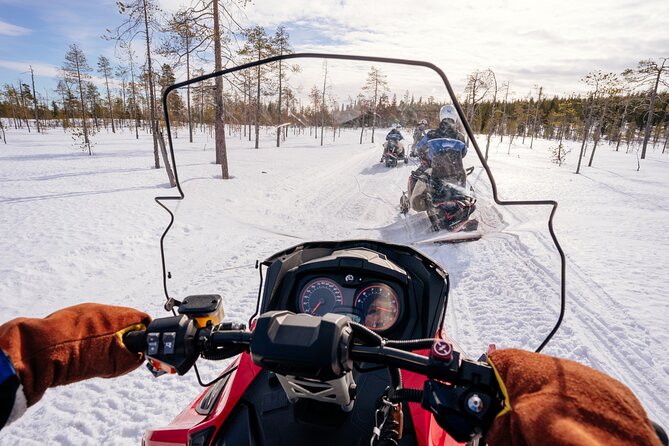 Snowmobile Safari into the Wilderness, Apukka Resort Rovaniemi - Family-Friendly Aspects and Child Seating