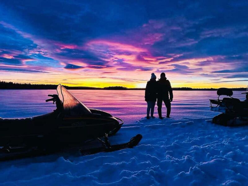 Snowmobile tour through the fabulous landscape of Lapland - Modern Snowmobiles Built for Adventure