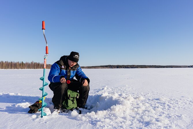 Snowmobiling and ice fishing in Apukka Resort, Rovaniemi - Logistical Details and Group Size