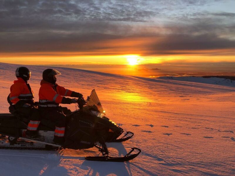 Snowmobiling on Eyjafjallajökull The Summit of Adventure - Key Points
