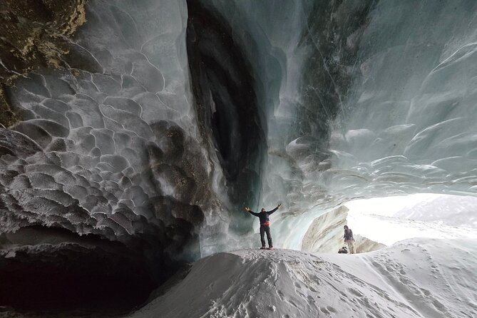 Snowshoe Hike to Castner Glacier Ice Cave - Scenic Drive from Fairbanks to Castner Glacier