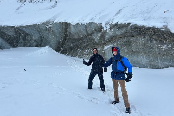 Snowshoe Hike to Castner Glacier Ice Cave - Scenic Return to Fairbanks with Final Views